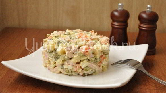 Рецепт Салата Оливье классический