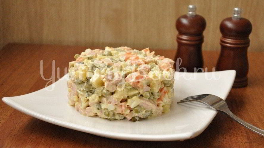 Рецепт салата оливье классический