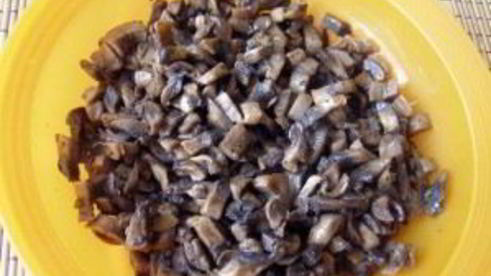 салат оливье с грибами