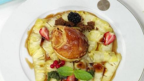 салат оливье с раковыми шейками