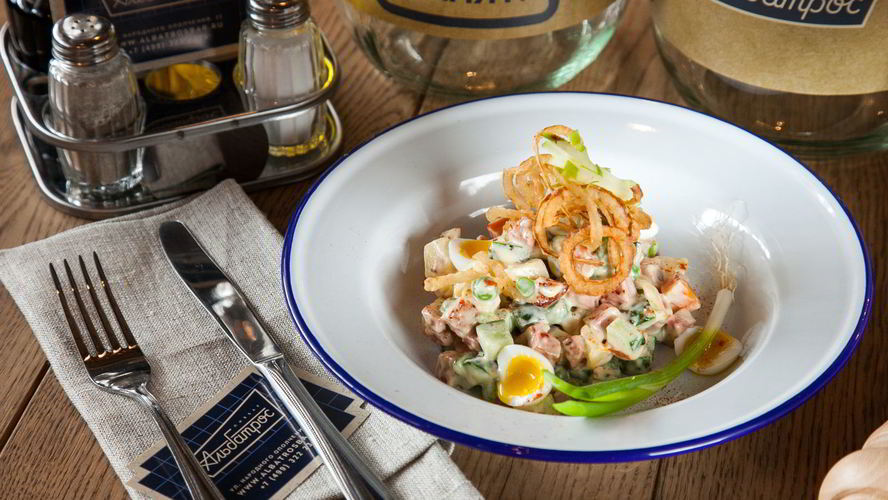 Рецепт салата оливье