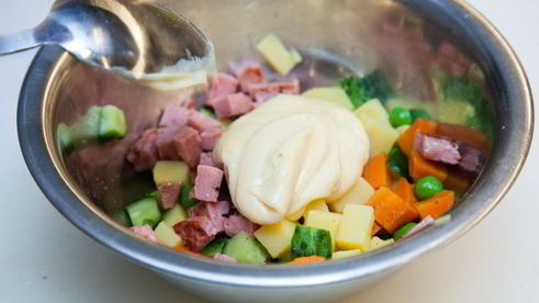 салат оливье