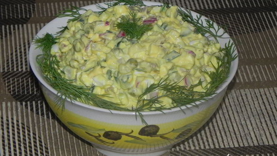 Рецепт салата осеннего оливье