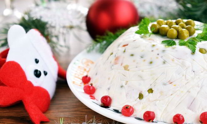 Салат-желе Оливье