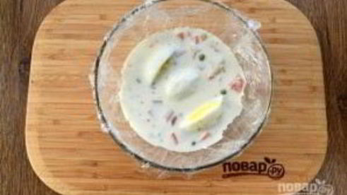 салат-желе оливье