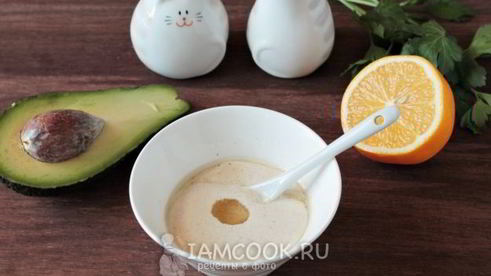 соус из авокадо для оливье