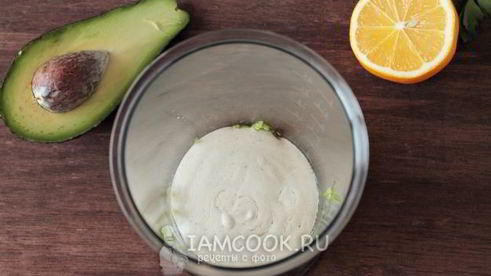 соус из авокадо для оливье