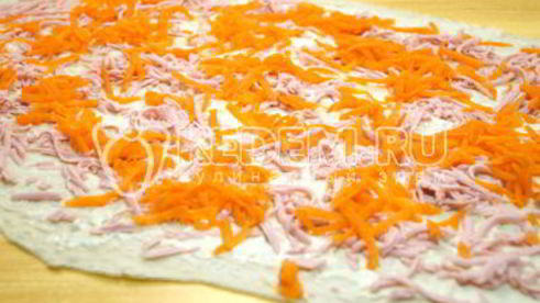 закуска оливье-рулет