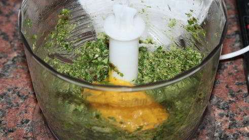 овощной салат с маринованной свеклой