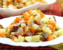 Постные салаты