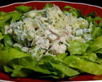 Салаты из куриной грудки