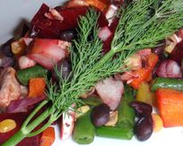 Салаты с кукурузой