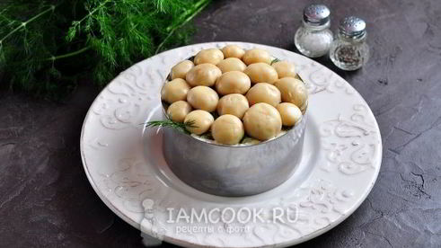 салат грибная поляна с шампиньонами