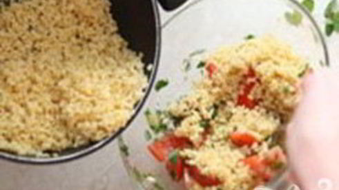 салат из булгура