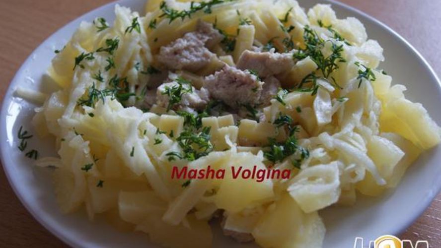Рецепт салата курица с ананасами мой любимый