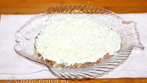 салат мимоза с сардиной