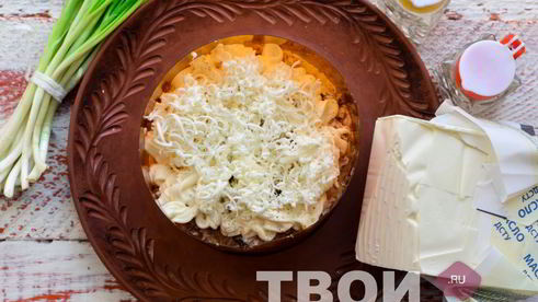 салат мимоза с сыром