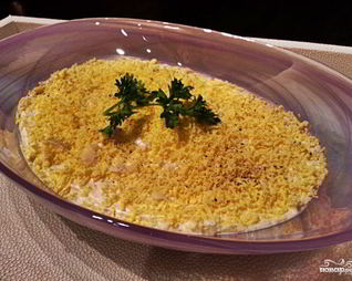 Салат Мимоза с тунцом