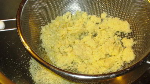 цуккотто мимоза с лимонным муссом