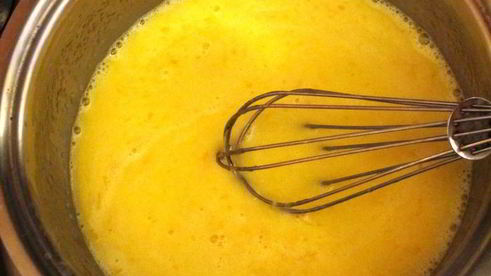 цуккотто мимоза с лимонным муссом