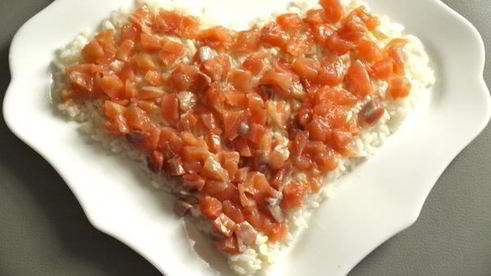 салат моей половинке