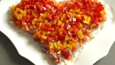 салат моей половинке