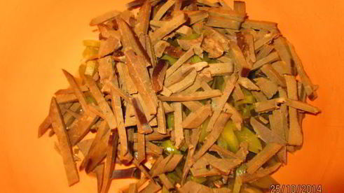 салат обжорка с печенью