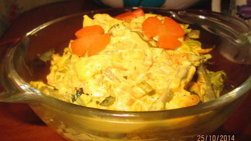 салат обжорка с печенью