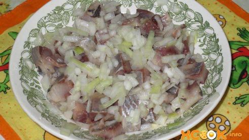 диетическая селедка под шубой