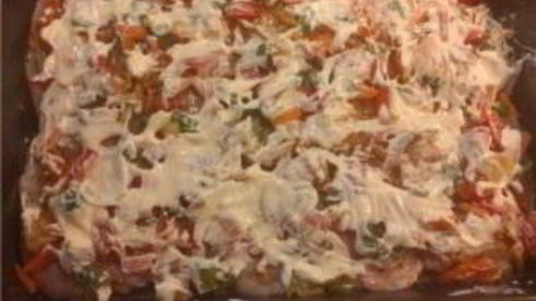 индейка под шубой в духовке