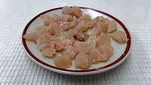 куриное мясо под шубой в духовке