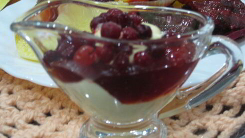 мясо под шубой зимняя клюква