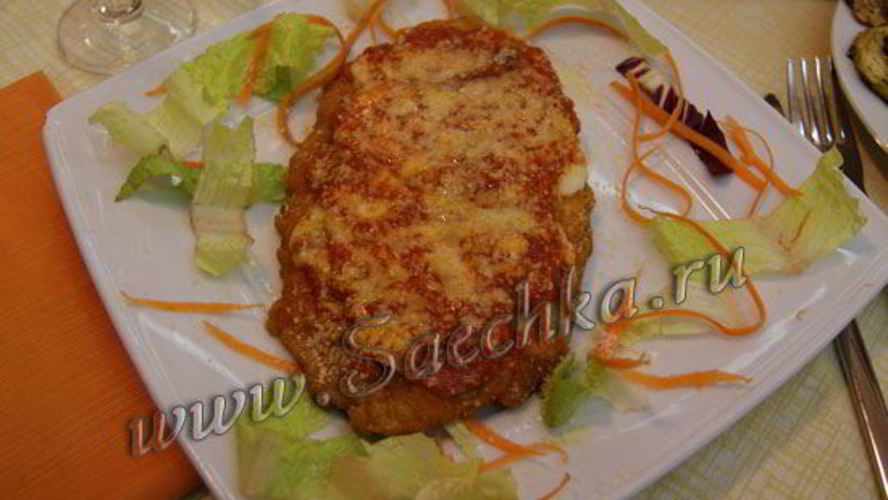 Рецепт мяса под шубой