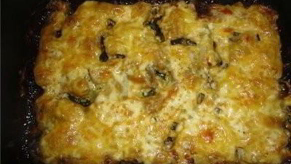 Рецепт Мяса с сыром и майонезом под шубой