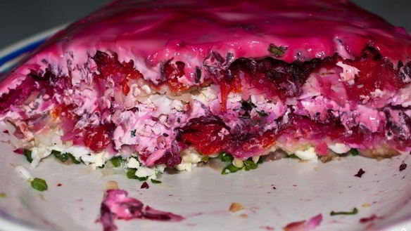 Рецепт Правильной селедки под шубой