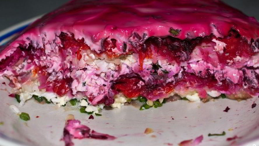 Рецепт правильной селедки под шубой