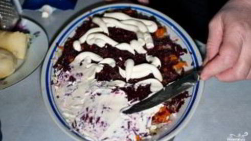 правильная селедка под шубой