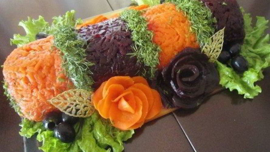 Рецепт рулета селедка под шубой