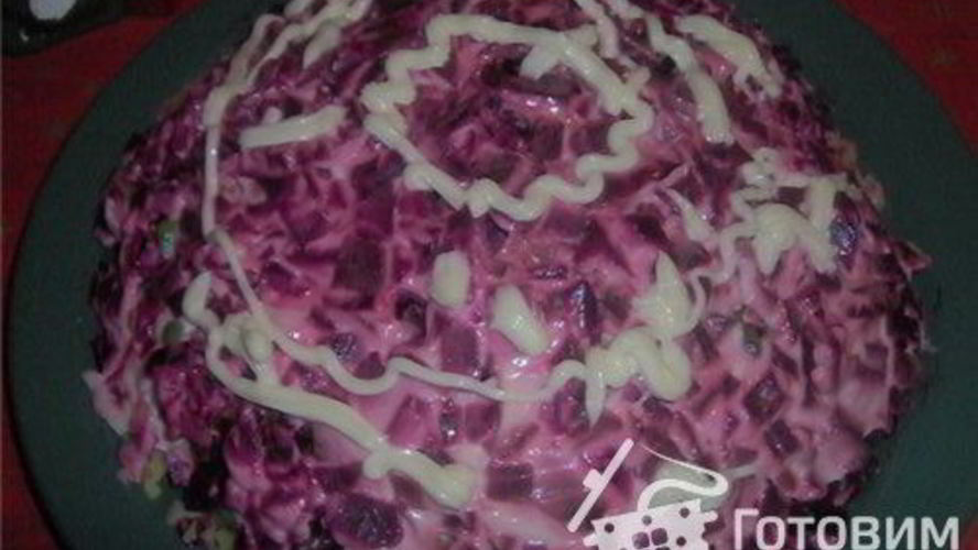 Рецепт салата из тунца типа под шубой