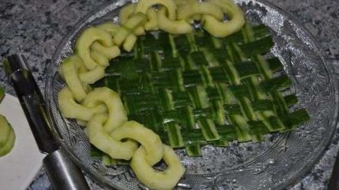 салат сельдь под шубой с яблоком