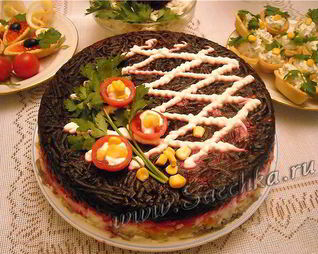 Салат селедка под шубкой