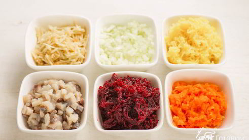 салат селедка под шубой на новый лад