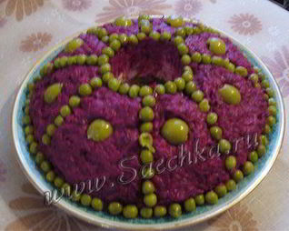 Салат Селедка под шубой с яблоком