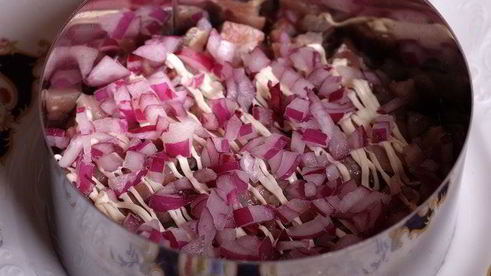 салат-торт селедка под шубой