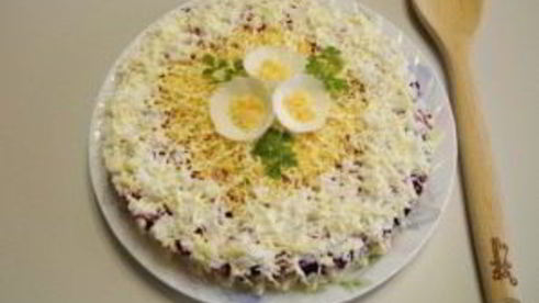 селедка под шубой без майонеза