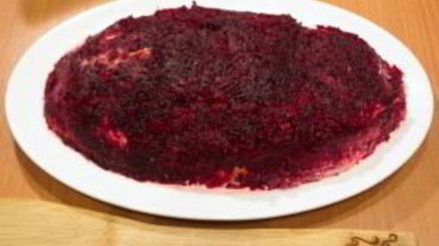 селедка под шубой без яблок и яиц