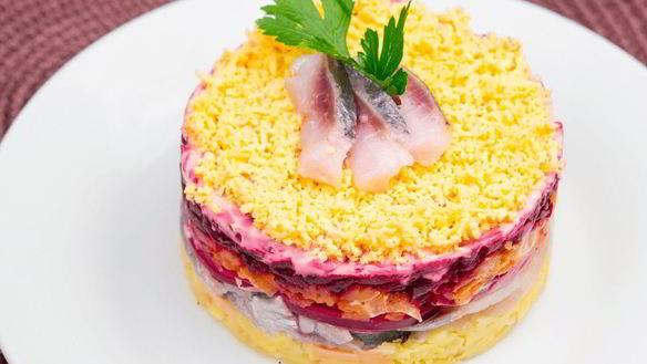 Рецепт Селедки под шубой на Новый год