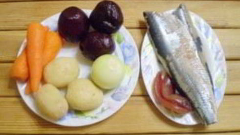 селедка под шубой рулетом