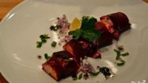 селедка под шубой с горчичным соусом