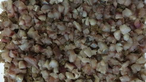 селедка под шубой с хлебом